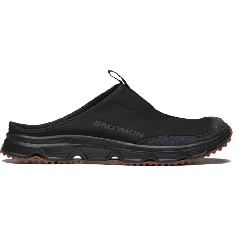 Sandalias de Diapositivas Salomon Rx Cuero Advanced Hombre Negros | MX PBUA315